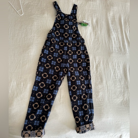 Ace & Jig Pants - NWT Ace & Jig Peggy overall in Quest textile.